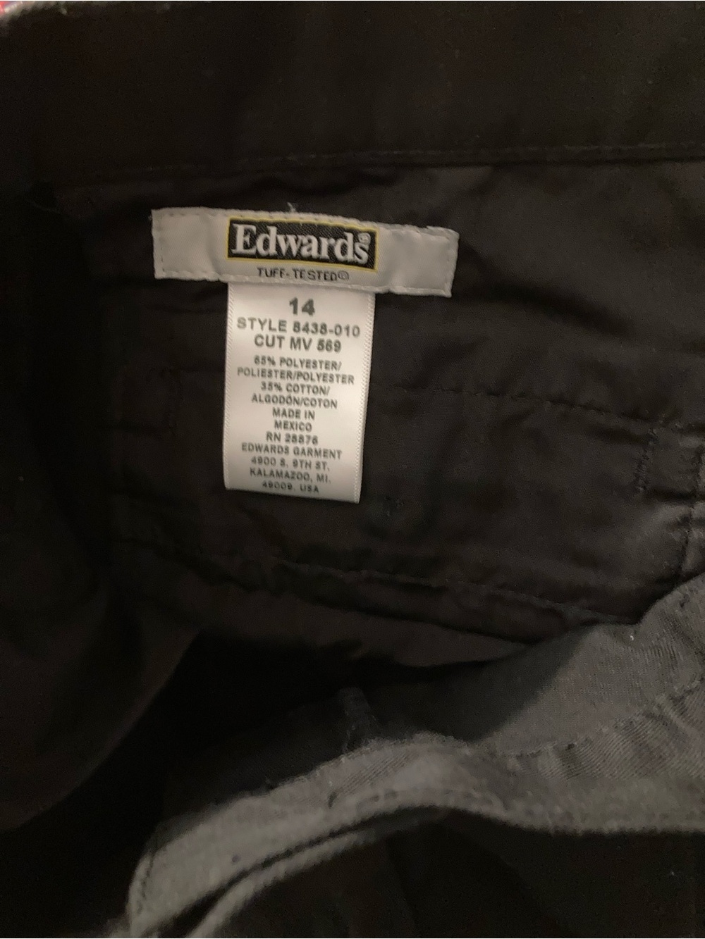 Edwards Women's Black Cargo Shorts